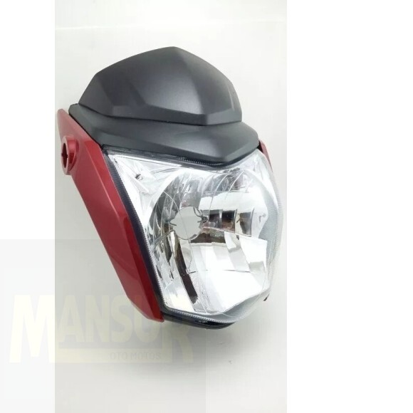 FAROL C/ CARENAGEM TITAN 150 ESD/EX 2014 VERMELHO (923 0008)