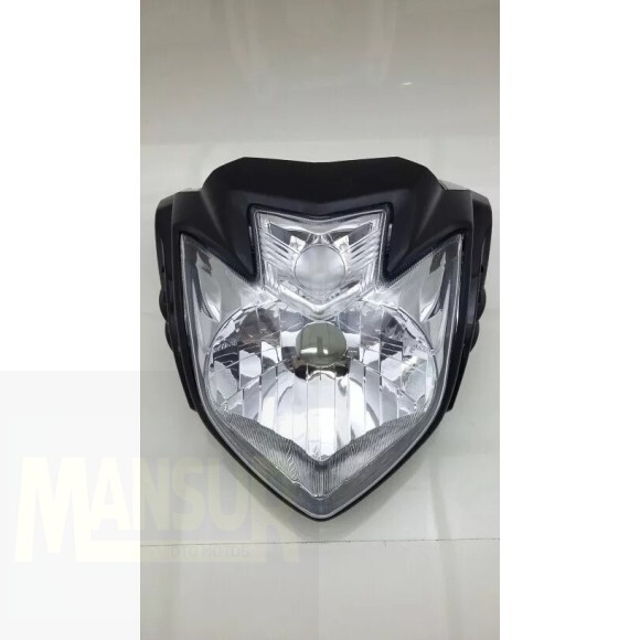 FAROL C/CARENAGEM FAZER 250 2016/17 PRETO ( 911 0004 )